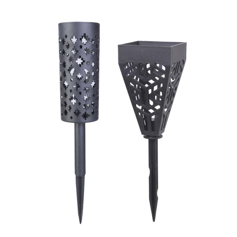 Cemetery Vase Decorative Plastic Cone Shaped for Lawn and Graveyard with Drainage Hole Grave Decoration