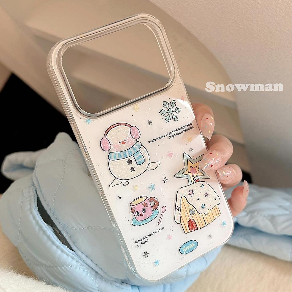 Creative Snowman Phone Case for iPhone 11