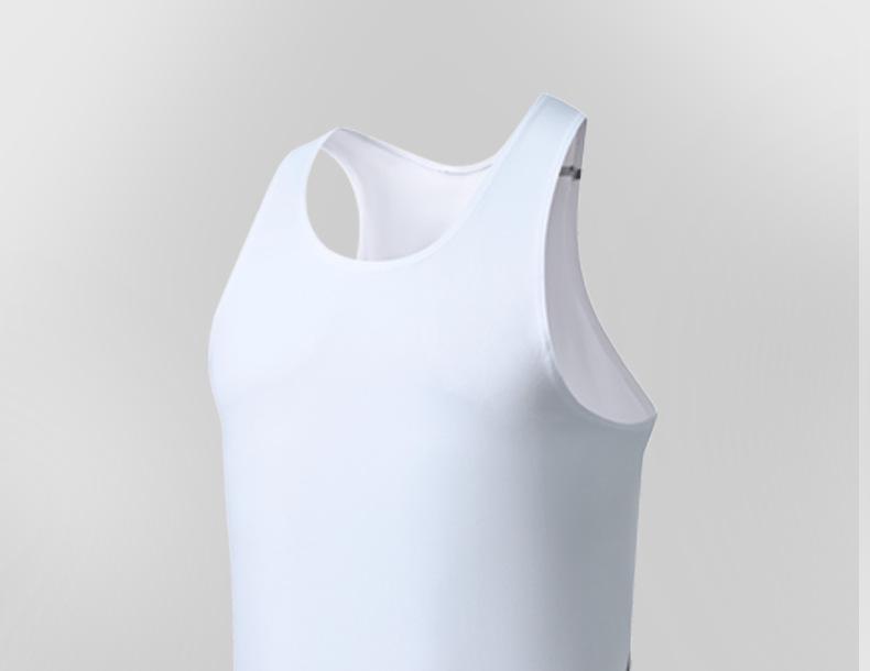 Men's Quick-Dry Sleeveless Compression Vest for Running and Training