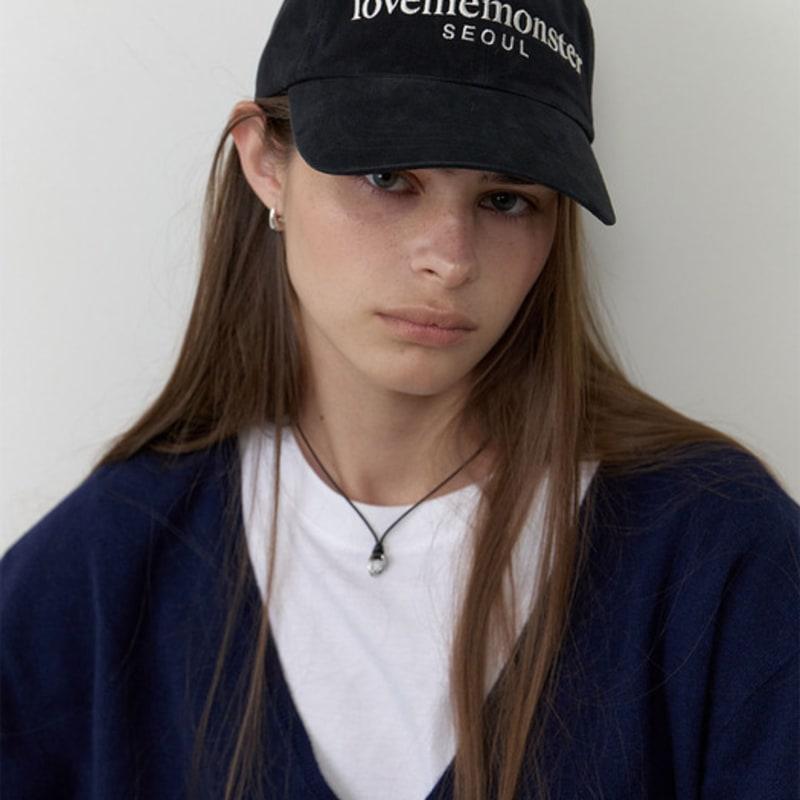 

LOVE ME MONSTER lovememonster Logo Ball Cap_BK (L253MCP010) BLACK