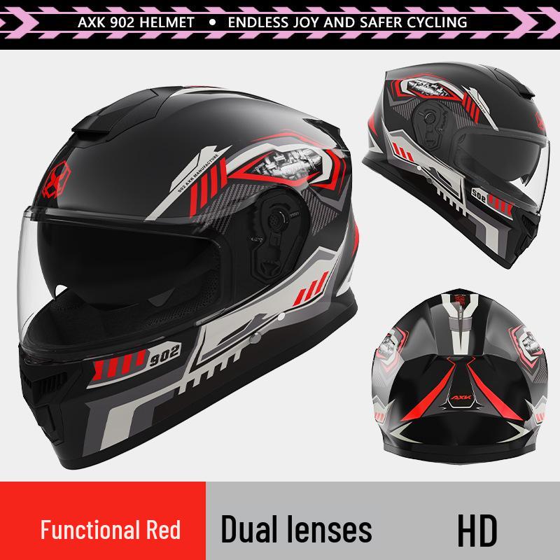 Men's and Women's Winter Full-Face Anti-Fog Motorcycle Helmet