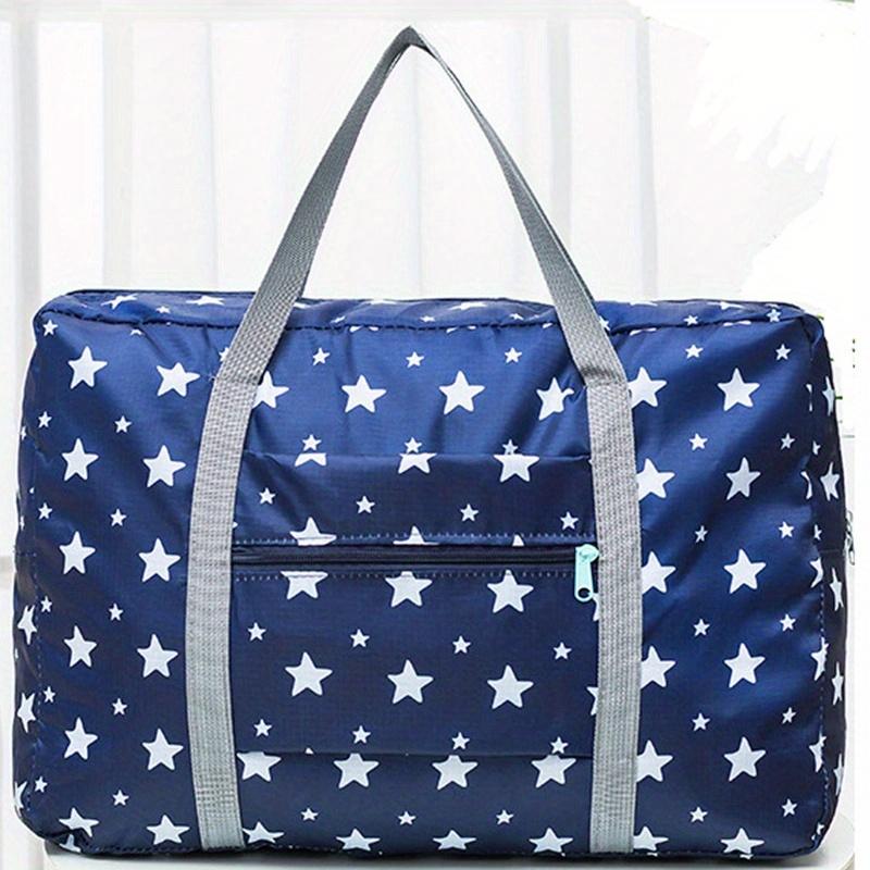 Portable Foldable Travel Duffle Bag Large Capacity Sports Gym Bag  Lightweight Carry On Luggage Duffle Bag Coach Bag Travel Bag