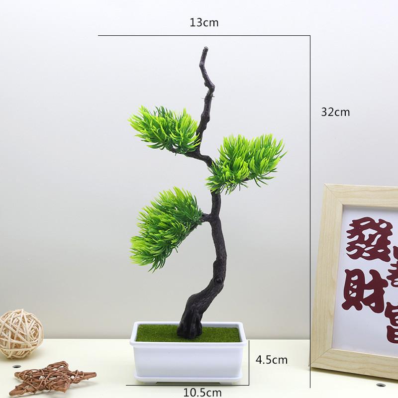 Densata Artificial Pinus Pineneedle Greenery Landscape Decor For Living Room