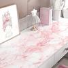 Pink and Green Kitchen Oil Resistant Stickers Marble Patterned Furniture Renovation Background DIY Self-adhesive Wallpaper