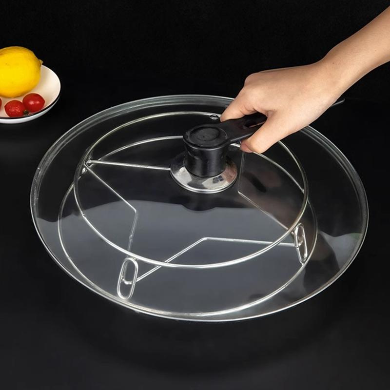 Verdickter doppelter Topfhalter aus Edelstahl Bratpfannenhalter Verbrühschutzregal Isolationsmatte Küchenhaushalt Lagerung