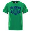 Hawkins Middle School Tigers Funny Printed T-Shirts For Loose Cotton Clothing O-Neck Breathable Oversize Short Sleeve Tshirt