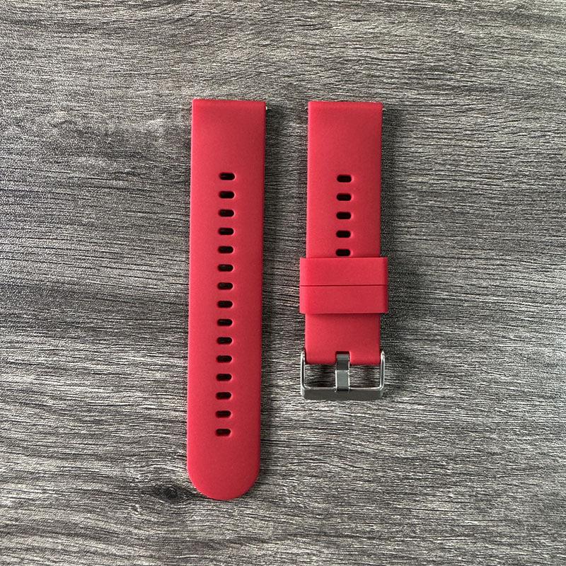 1 szt. 22 mm Zamienny Silikonowy Pasek Uniwersalny Akcesoria do Paska Wysokiej jakości lub Pasek do Smartwatcha Samsung Active Huawei Watch