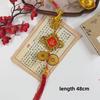 1Pcs 2027 Chinese Goat Year Decor Red Tassel Cute Lucky Hanging Ornament for Spring Festival Housewarming Gift