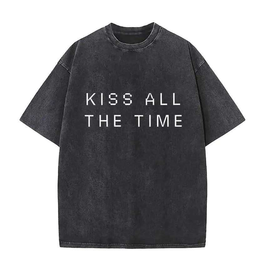 Harry Styles We Belong Together Tour 2026 Vintage Washed T Shirt Men Women Pop Music Fans Fashion Clothing Short Sleeve T-shirt