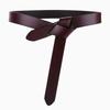 1pcs Fashion Belt Knot Belts for Women Soft Knotted Strap Belt Long Dress Accessories Lady Vintage Strap Female Waistband 2023