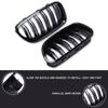 Car Gloss Black Kidney Grill Dual Slats Racing Grill For BMW 5 Series F10 F11 F18 520d 530d 540i 2010-2017 Replacement