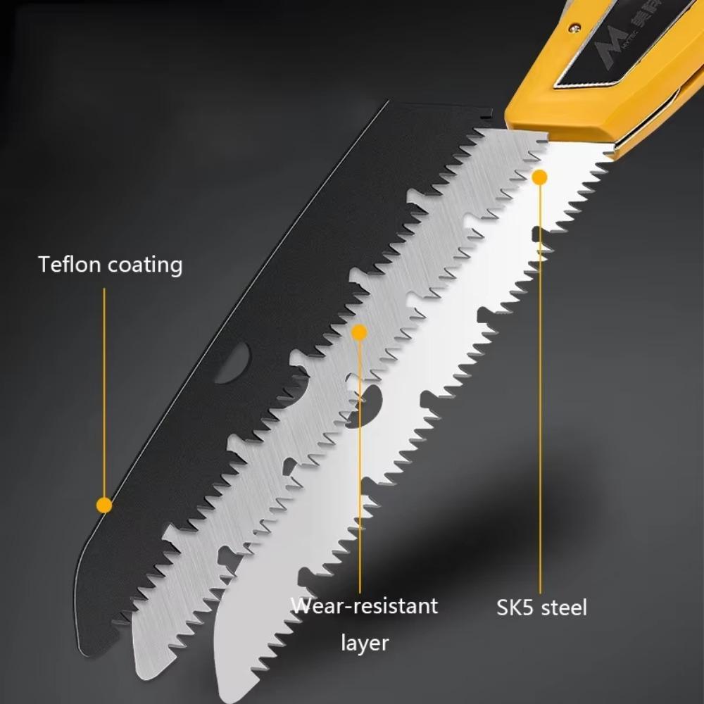Hand Saw 400/465/525mm Folding Saw Heavy Duty SK5 Japanese Style Saw Outdoor Hiking Camping Portable Hacksaw Garden Pruning