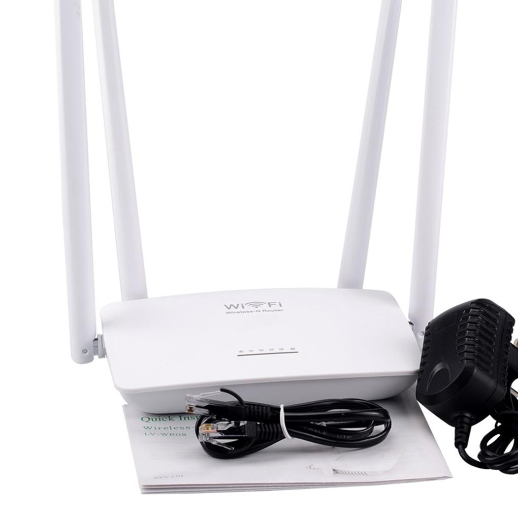 Wireless WiFi Router 802\.11 b/g/n 300Mbps Smart High Power 4 Antennas Wide Coverage Wireless Routers