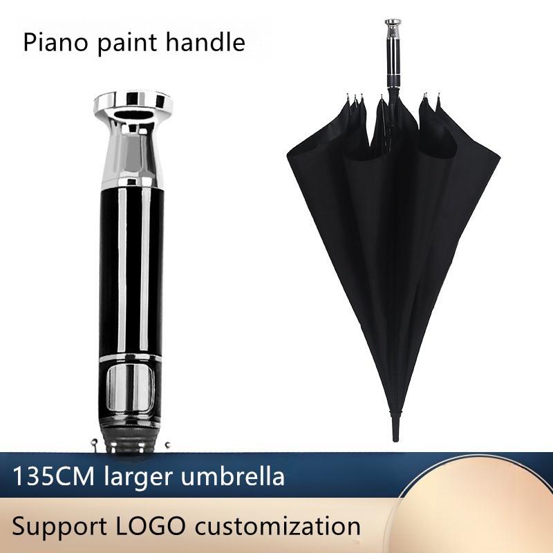 Golf 8 Bone Enlarged Long Handle Straight Pole Sunny and Rainy Dual-purpose Umbrella Customized LOGO Car Business Gift Umbrella
