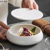 Ceramic Steamed Egg Bowl with Lid Dessert Bowls Dessert Bowls Soup Plate Dining Plate Snack Tray Sashimi Plates Dim Sum Dish