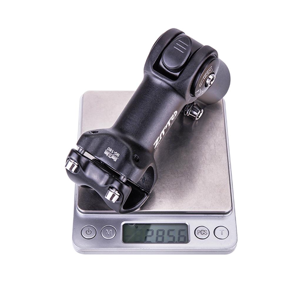 ZTTO Road Bike 90°180Degree Riser Adjustable Stem Rise Up Extender Fork Extension 60 80 90 100 110mm*31.8mm Fork 25.4mm MTB Stem 31.8x80mm 180Degree
