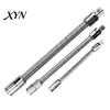 Flexible Extension Bar 1/3Pcs Shaft Bar, 3/8" 1/4" 1/2" Drive Bendable Tight Space Wrench Extender Socket Extender, Electric Connection Rod for Spaces