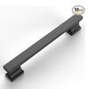 Matte Black Cabinet Pulls 5 Inch(128mm) Hole Centers Kitchen Cabinet Handles Hardware Kitchen Handles for Cupboard Drawer Pulls