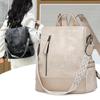 Women's 2025 Korean Style Chic Versatile Backpack & Shoulder Bag for Casual Outings & Travel
