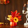 Autumn Pumpkin Sturdy Table Centerpiece Thanksgiving Artificial for Mantel, Fireplace, Desk,