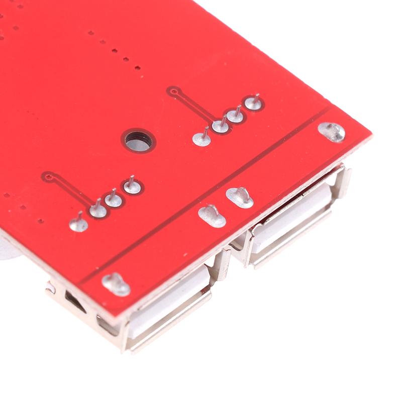 DC 9V 12V 24V 36V auf 5V 3A Dual USB Lade-DC-DC Abwärtswandler Autoladung Solar 3A Spannungsreguliertes Leistungsmodul