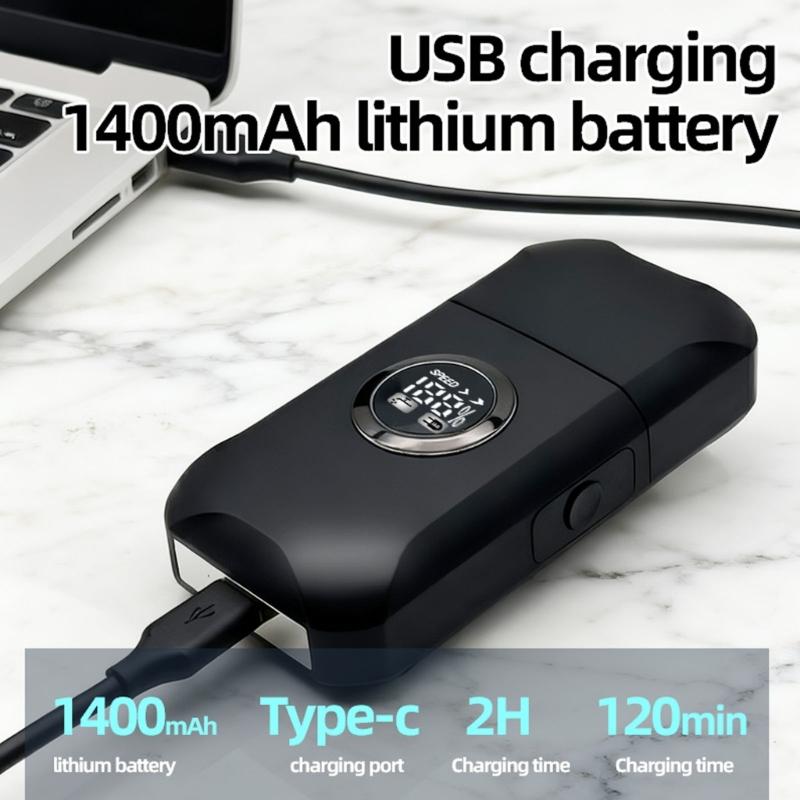Fashionable Electric Shaver Travel Waterproof Rechargeable Travel Trimmer Quick Shaving Tool for Multifunctional Use