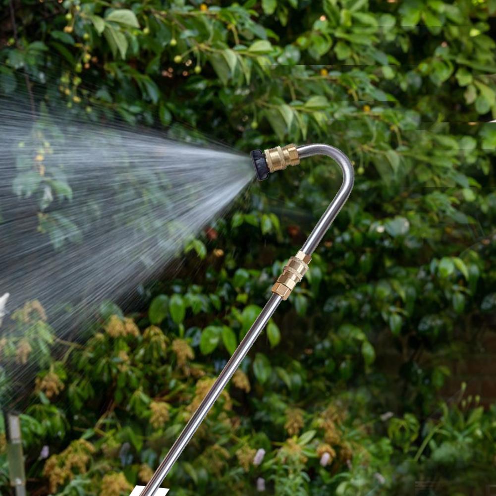 10 Stück Hochdruckreiniger Lanzen Set Hochdruckreiniger Lanzenverlängerung Hochdruck Wasserpistolenverlängerung mit 6 verstellbaren Düsen