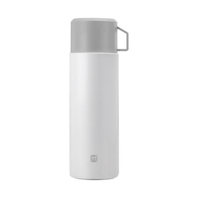 Zwilling Flasche 1000ml Wasserflasche Thermosflasche Edelstahl Vakuum Kälteisolierung Wärmeisolierung Japanisch ZWILLING THERMO "Vakuum Weiß"