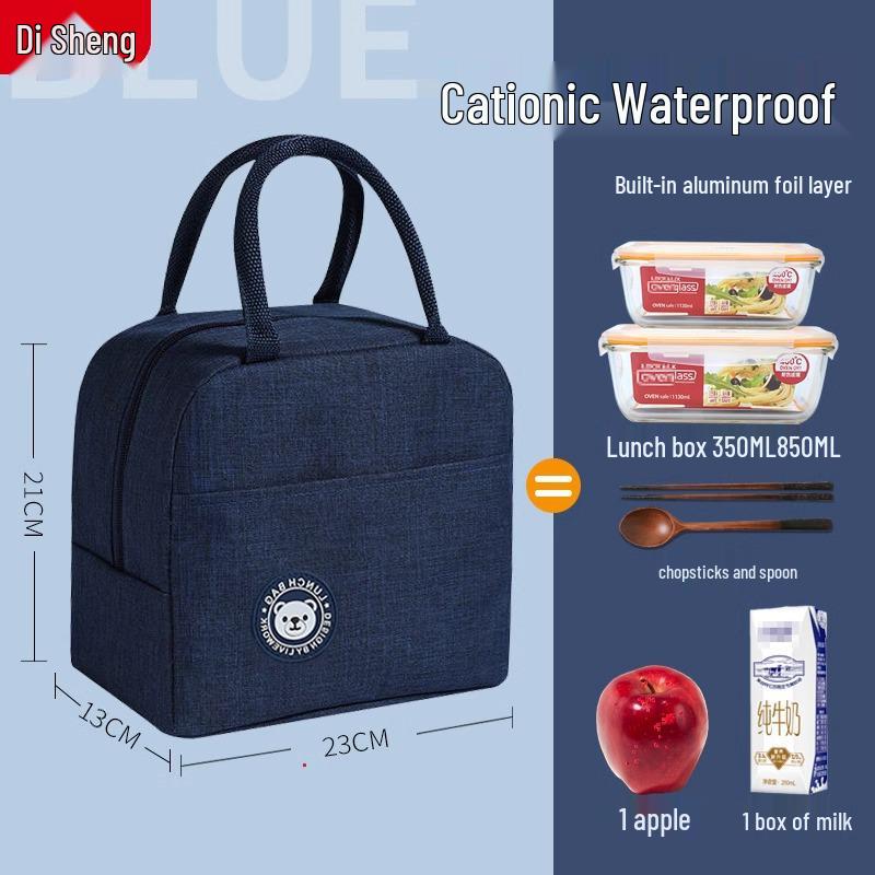 0.01 Newcomer Offer: Insulated, Waterproof & Oilproof Lunch Bag for Students & Office