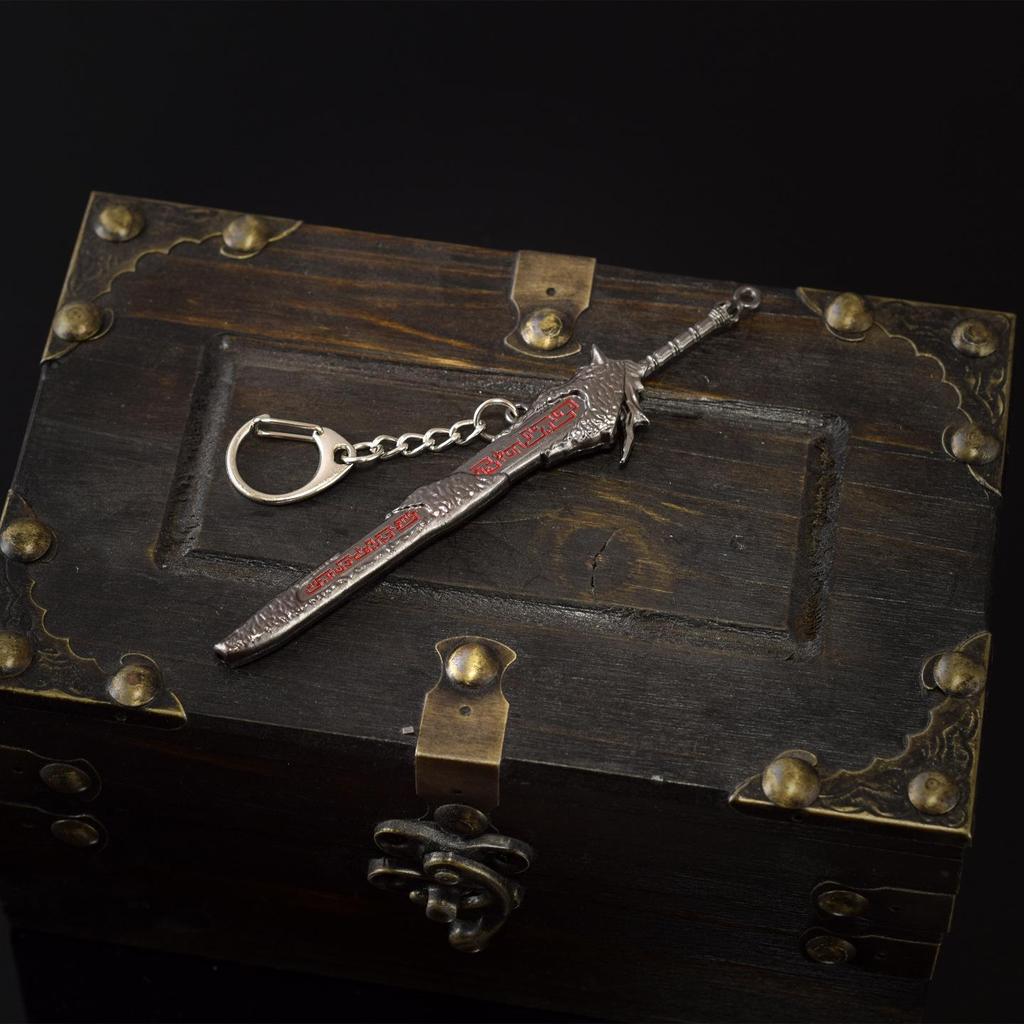 12cm Fen Ji Sword Miniature: Unsharpened Ancient Metal Model Ornament