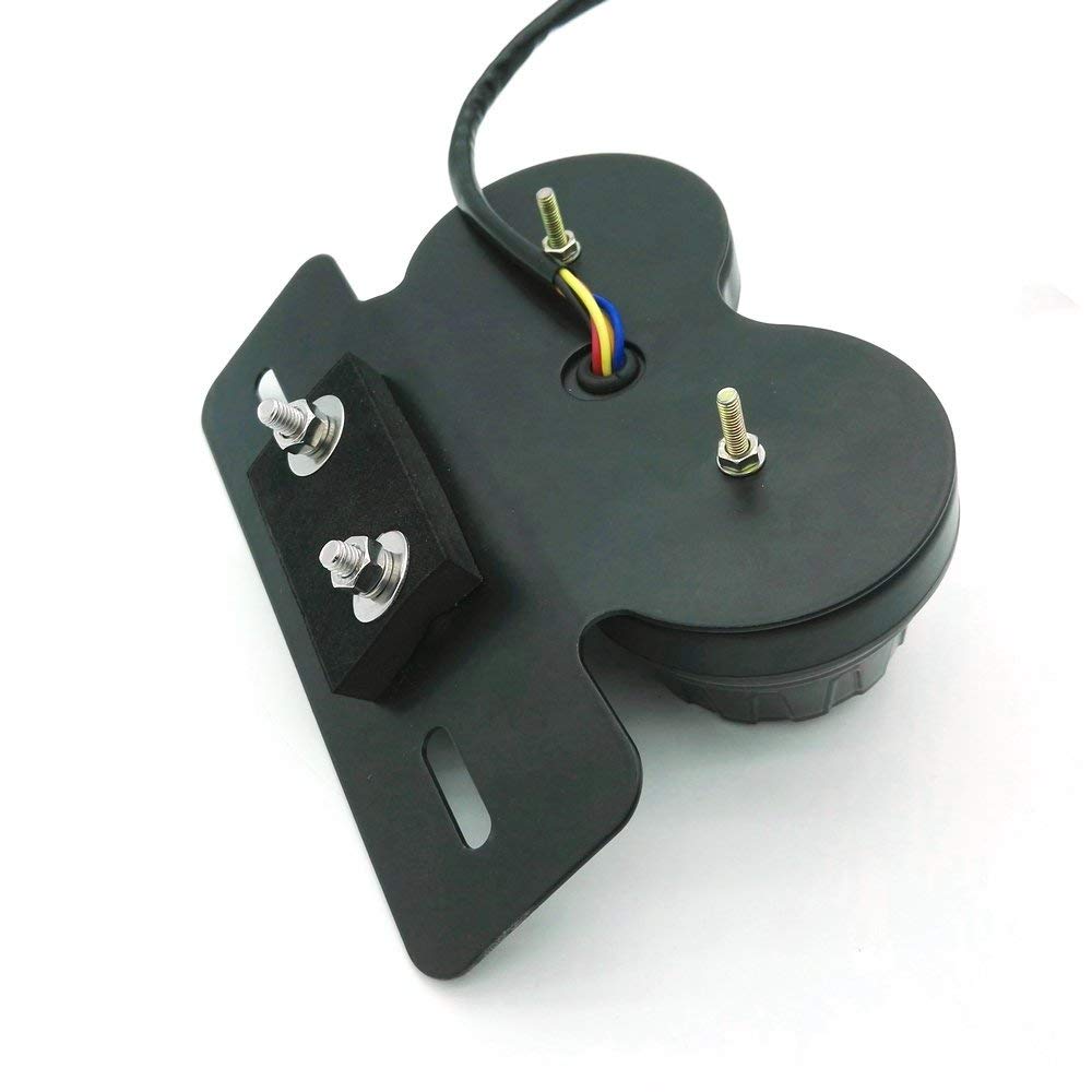 Karun Tail Light Brake Lamp Black Lens Cat Eye Custom License Plate Holder Rear