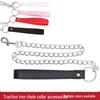 Adult Leather Collar & Chain Set – Toy Accessories with Iron Training Hook