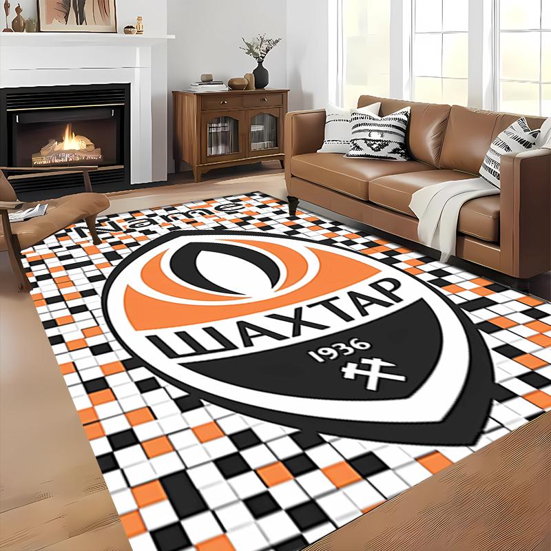 Custom Personalization FC Shakhtar Donetsk Area Rug - Perfect For Kitchen, Bathroom,Laundry Room Decor Large Size Available,Gift All Seasons
