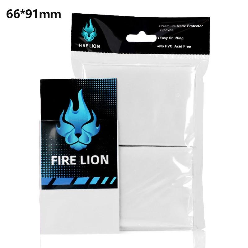 100PCS 66x91mm Matte Entertainment Card Sleeves Holder for TCG Cards Protector for MTG Card Sleeves Game Cards Frosted Sleeve