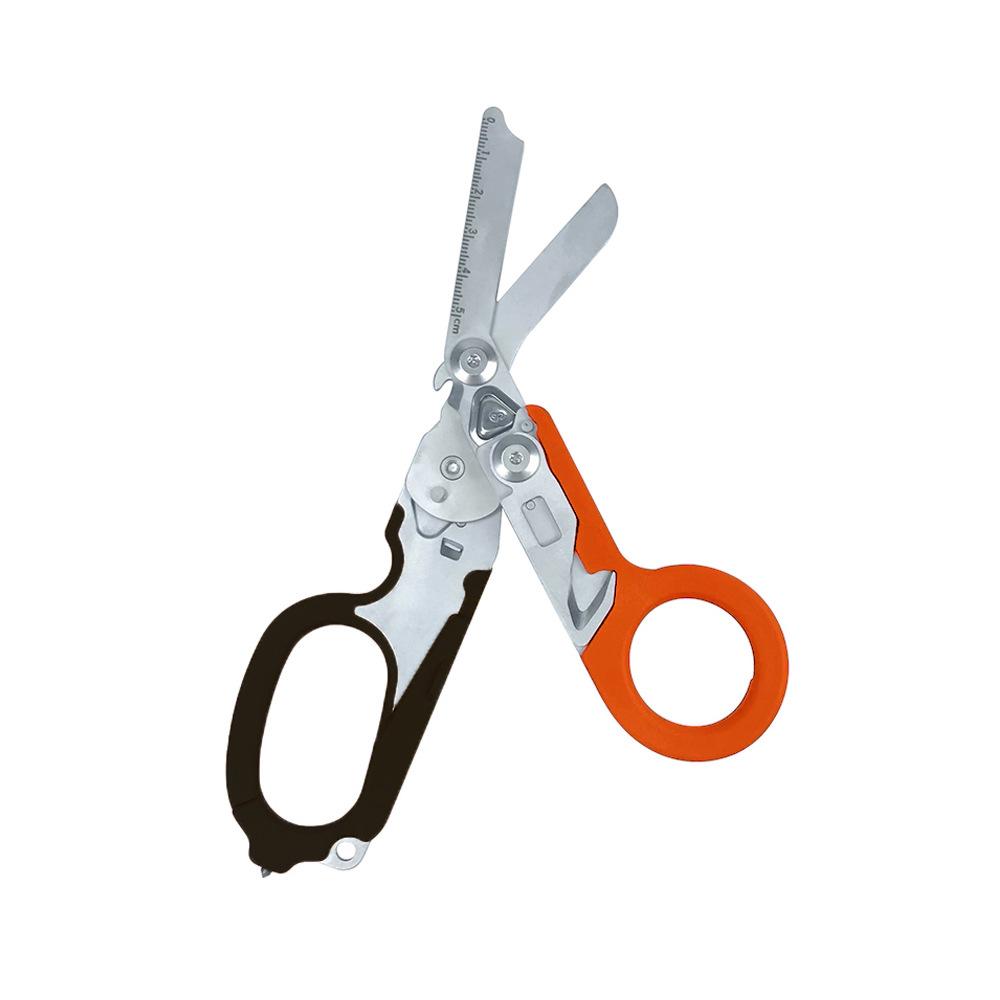 Forbici Raptor in Acciaio Inossidabile 420HC, Pinze Tattiche Multifunzione con Custodia in Kydex