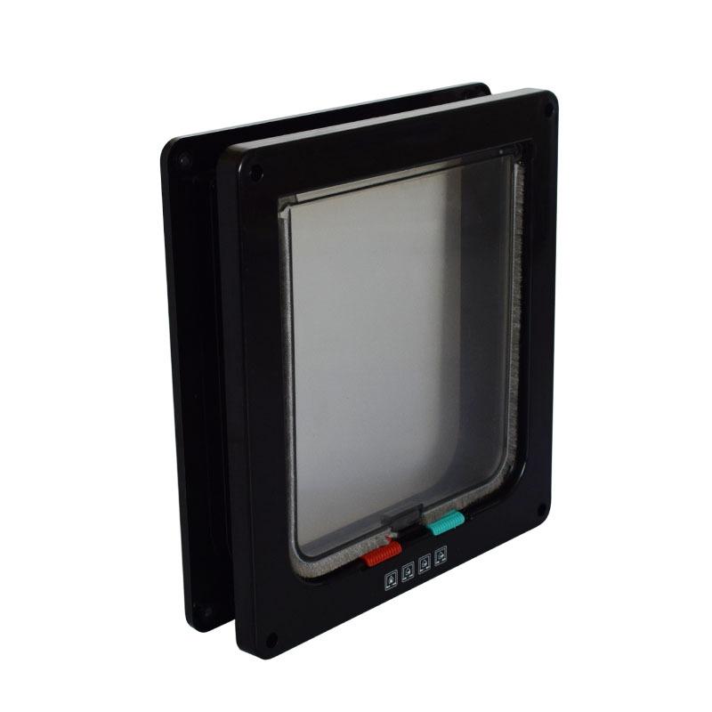 

Pet Supplies Pet Square Door Small Dog Door Cat Door Pet Toys 20x19x2CM темно-коричневого