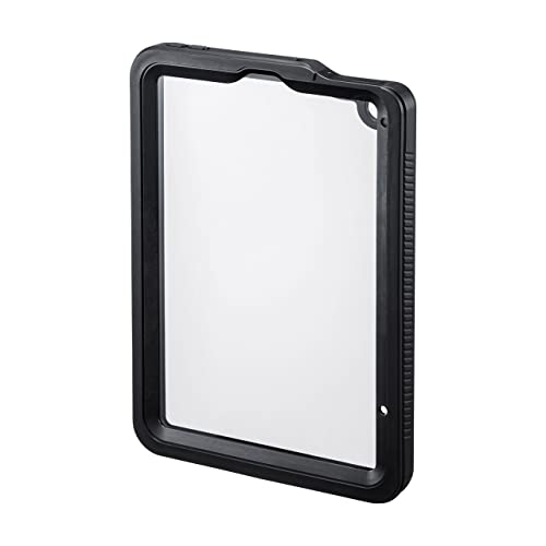 SANWA SUPPLY IPad Mini Shockproof and Waterproof Case, PDA-IPAD1816, Black