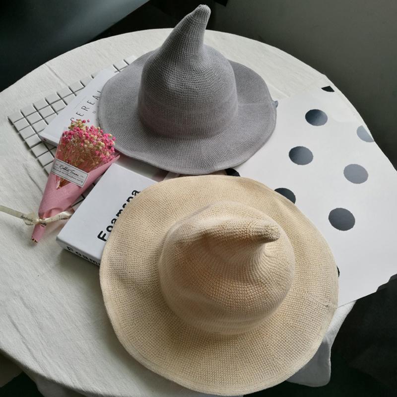 Винтажная женская шляпа ведьмы на Хэллоуин — фото 4