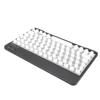Wireless Bluetooth Keyboard with Silicone Raised Protective Cover Slim Quiet Keyboard for Long Nail Women