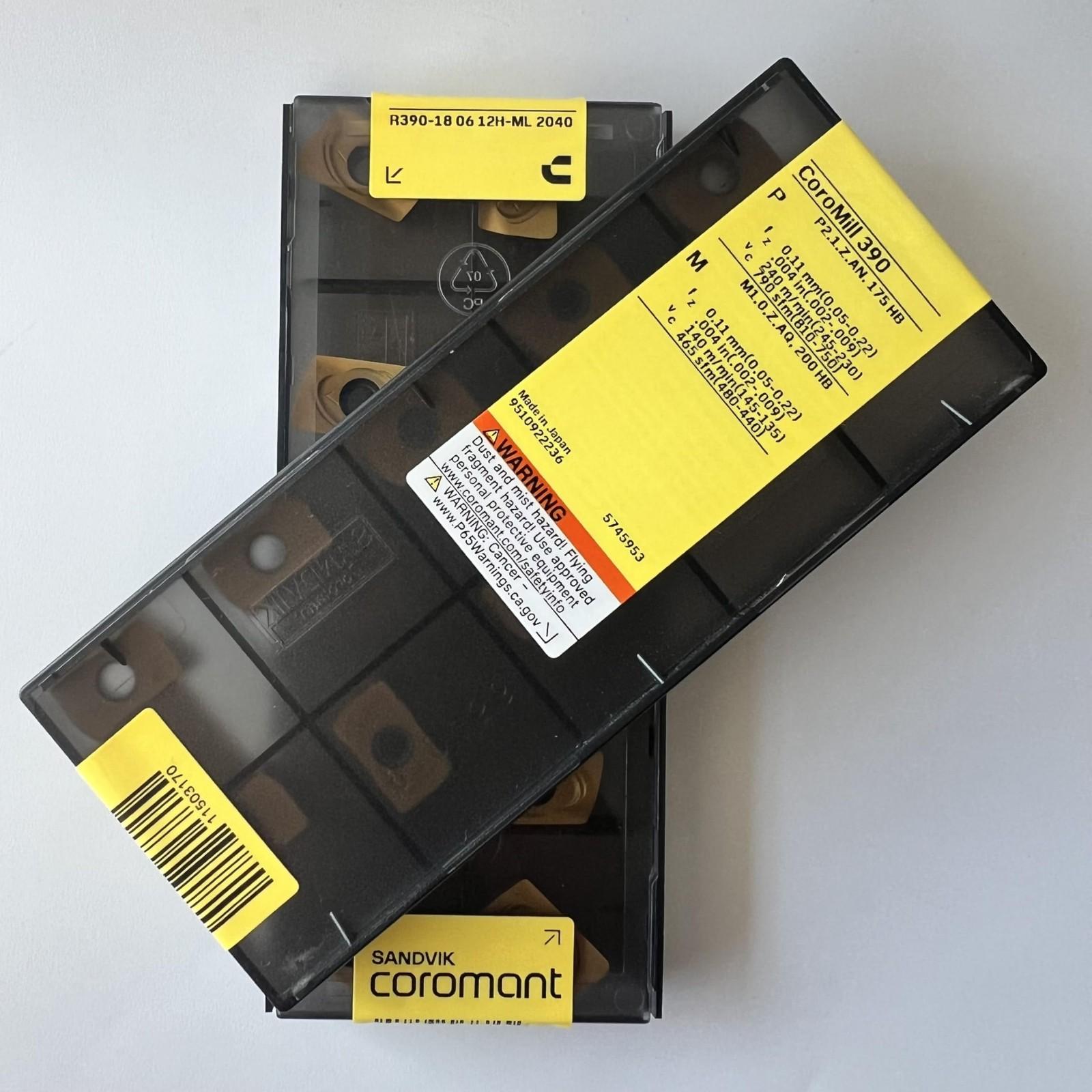 

SANDVIK / R390-180612H-ML 2040 / Original Swedish hard alloy blade 10 Pcs