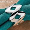 925 Sterling Silver Letter 7-10 # Ring For Women Fashion Charm Jewelry MR040
