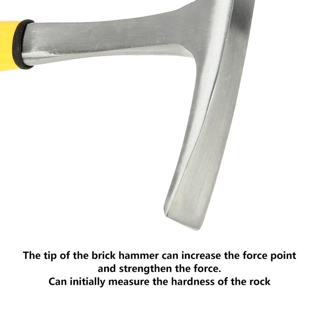 Double Head Flat Mouth Geological Survey Brick Duckbill Hammer(hammer head 600g)