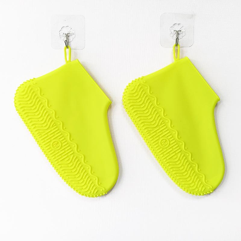Rain Cover Silicone Thickened Non-slip Wear-resistant Outdoor Adult Protective Shoe Cover Travel Children Waterproof