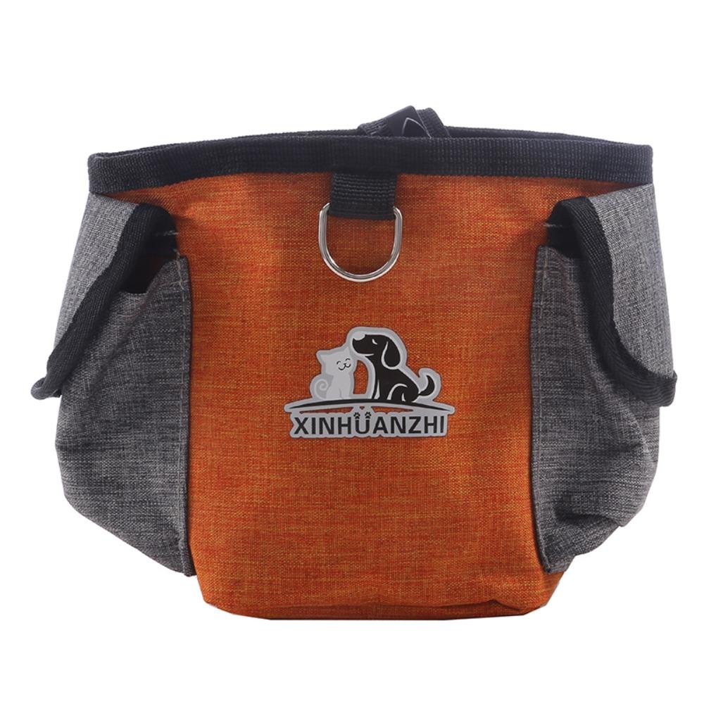 Oxford Dog Treat Bag Large Capacity Dog Snack Bag Durable Dog Training Pouch  Training Walking Dogs