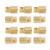 30 Sets Connector Plug 8.0 Gold Plated Brass High Accuracy Firm Connection Set Kit for Battery