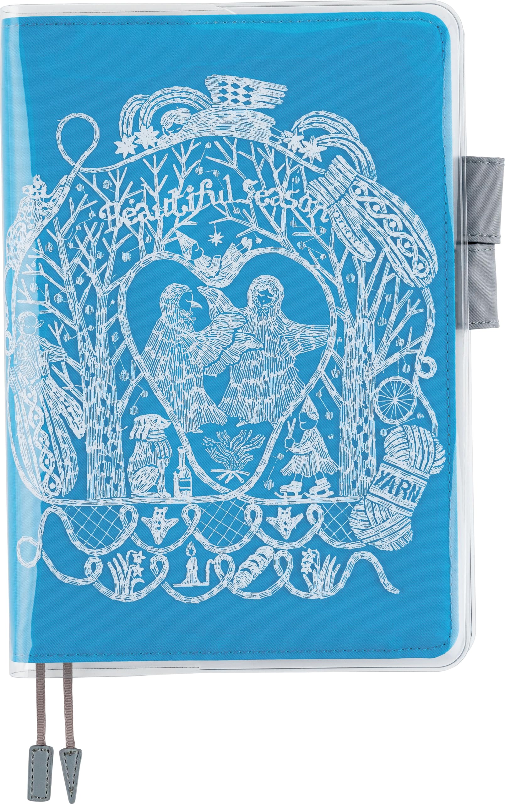 

Hobonichi Techo by Iyo Okumi Beautiful Season Cousin Cover-on-Cover / (for size) белый