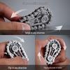 Metal Wheel Gear Car Chain Fingertip Gyroscope: Engaging Decompression Toy