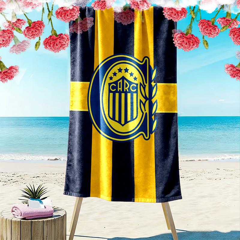 Carc 1889 Print Beach Towel, Large Soft Quick Dry Towel for Beach Camping Swimming