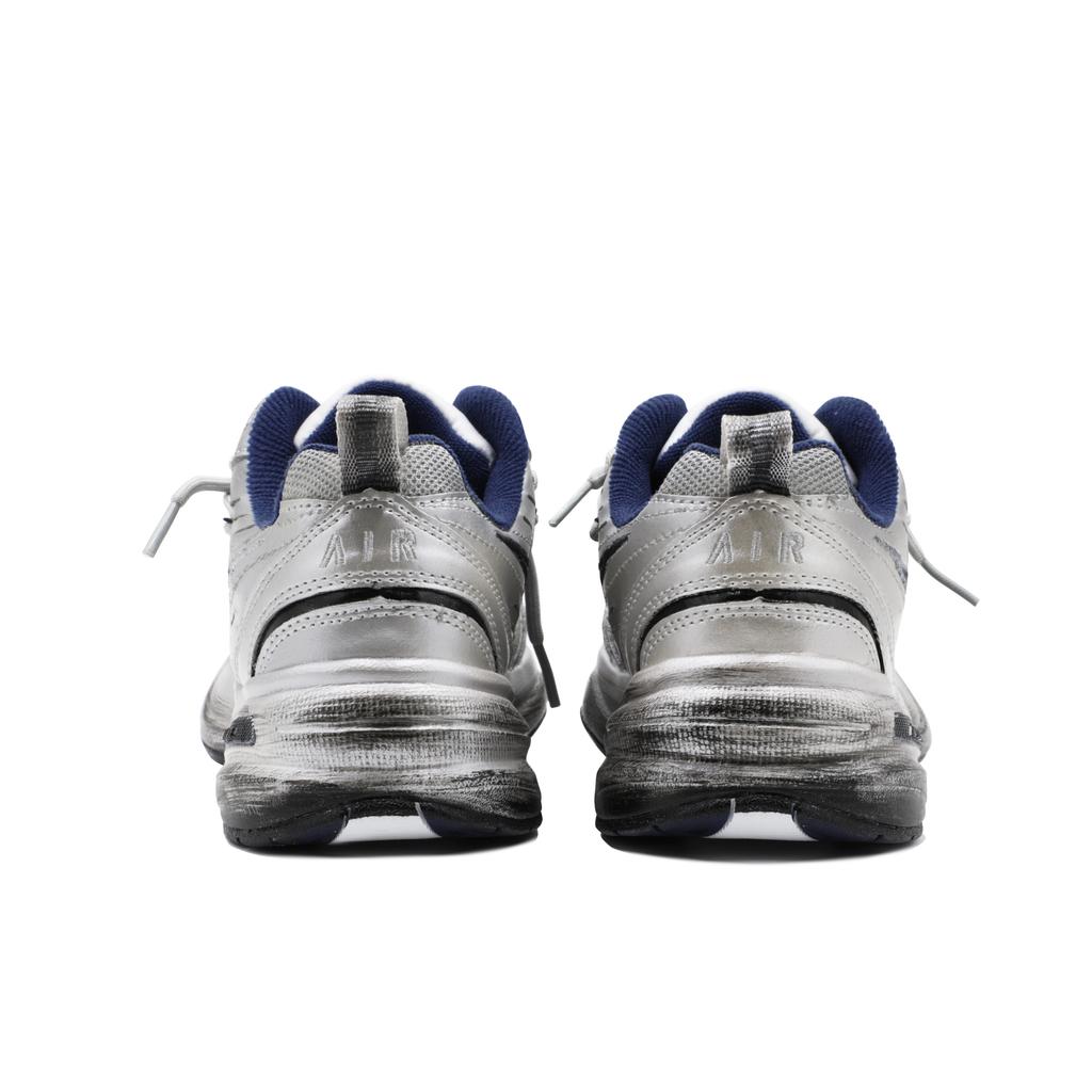 Nike Air Monarch 4 Slip Resistant Abrasion Resistant Slip Resistant Abrasion Resistant Low Top Chunky Sneakers Unisex 415445-102(Team403-)