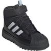 Adidas Originals Superstar Winter Trek Comfortable Soft Outdoor Shoes Kids Shoes Black JQ0344